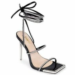 Head Over Heels: All In One Boutique Footwear Star Heels- Black