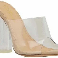 Head Over Heels: Bundle And Shoetique New Arrivals Glass Slipper- Nude