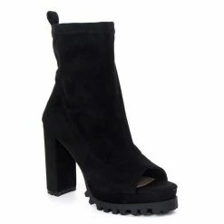 Head Over Heels: Bundle And Shoetique Mia Bootie- Black Footwear