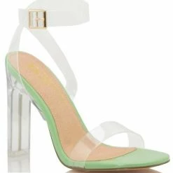 Head Over Heels: Bundle And Shoetique Let's Be Clear- Green