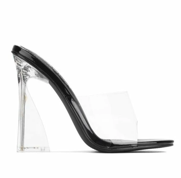 Head Over Heels: All In One Boutique Footwear Vickie Heels- Black