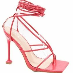 Head Over Heels: Bundle And Shoetique Tied Up- Salmon