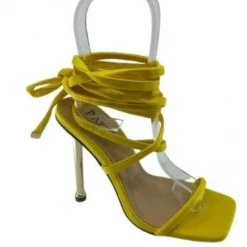 Head Over Heels: All In One Boutique Footwear Chic Heels- Yellow