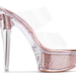 Head Over Heels: All In One Boutique Esmerelda Heels- Rose Gold Footwear
