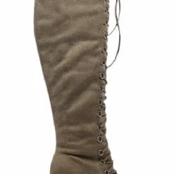 Head Over Heels: Bundle And Shoetique Take Charge Boot- Taupe Footwear