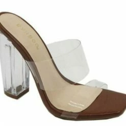 Head Over Heels: All In One Boutique Lolita Heels- Cognac Footwear