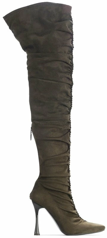 Head Over Heels: Bundle And Shoetique Crush On You - Olive