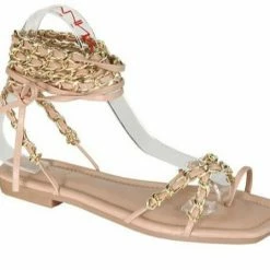 Head Over Heels: All In One Boutique China Sandals- Nude
