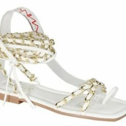 Head Over Heels: All In One Boutique China Sandals- White Footwear