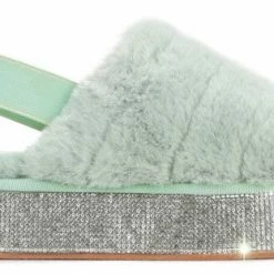 Head Over Heels: All In One Boutique Ladie Platform Sandals- Mint