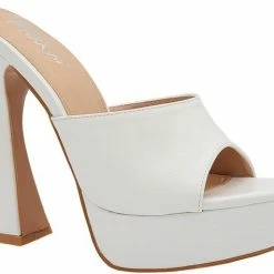 Head Over Heels: All In One Boutique Anais Heels- White