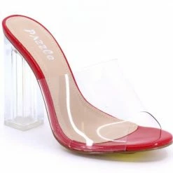 Head Over Heels: Bundle And Shoetique Glass Slipper- Red