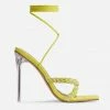 Head Over Heels: All In One Boutique Footwear Melissa Heels- Yellow