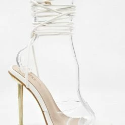 Head Over Heels: Bundle And Shoetique Main Squeeze- White