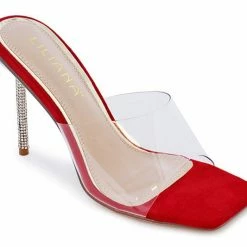 Head Over Heels: All In One Boutique Touch Of Glam Heels- Red