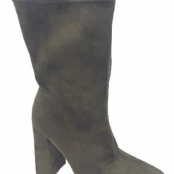 Head Over Heels: All In One Boutique Footwear My World Bootie- Olive