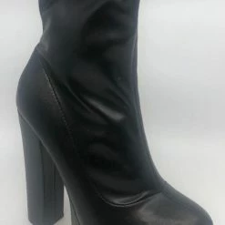 Head Over Heels: All In One Boutique Karla Bootie- Black Footwear