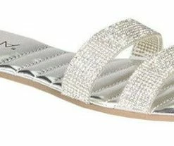 Head Over Heels: All In One Boutique Francine Sandals- Silver Footwear