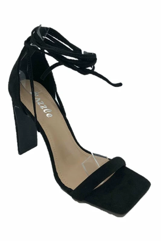 Head Over Heels: All In One Boutique Footwear Maggie Heels- Black