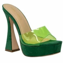 Head Over Heels: All In One Boutique April Heels- Green