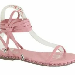 Head Over Heels: All In One Boutique Soft Pastels Sandals- Pink Footwear