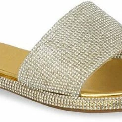 Head Over Heels: Bundle And Shoetique Glitz Sandals- Gold
