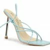 Head Over Heels: All In One Boutique Renni Heels- Blue Snake Footwear