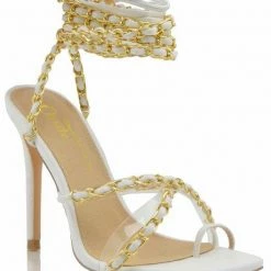 Head Over Heels: All In One Boutique Footwear Hannah Heels- White