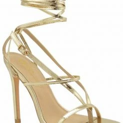 Head Over Heels: All In One Boutique Footwear Tenderoni Heels- Gold