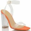 Head Over Heels: All In One Boutique Bam Bam Heels- Orange