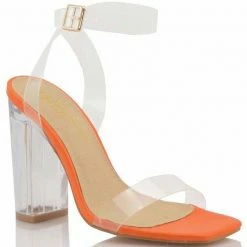 Head Over Heels: All In One Boutique Bam Bam Heels- Orange