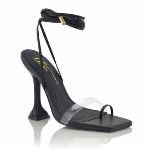 Head Over Heels: All In One Boutique Footwear Ariana Heels- Black