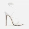 Head Over Heels: All In One Boutique Inspo Heels- White Footwear