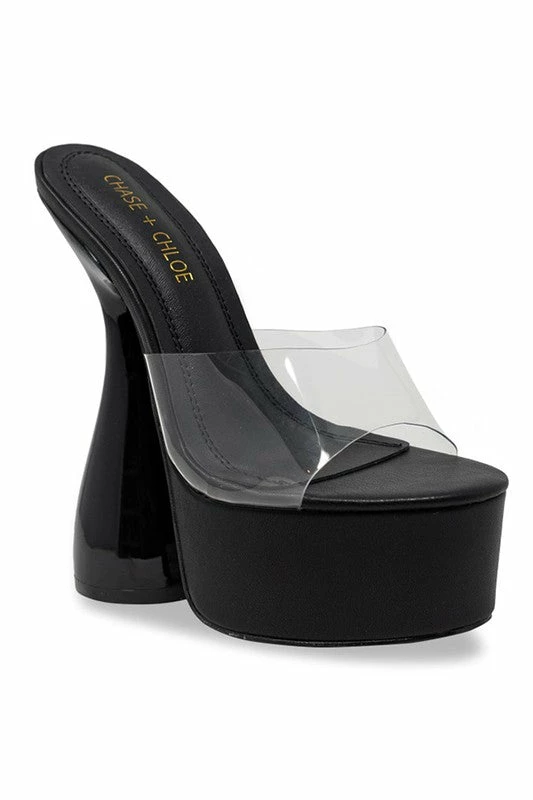 Head Over Heels: All In One Boutique Last Dance Heels- Black