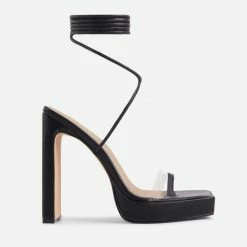 Head Over Heels: All In One Boutique Footwear Feeling Flirty Heels- Black