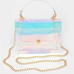 Head Over Heels: All In One Boutique Clear Satchel- Holo Accessories