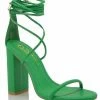 Head Over Heels: All In One Boutique Footwear Mahlani Heels- Green