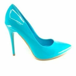 Head Over Heels: All In One Boutique Footwear Fab Pumps- Turquoise