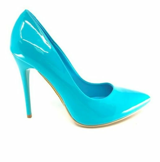 Head Over Heels: All In One Boutique Footwear Fab Pumps- Turquoise