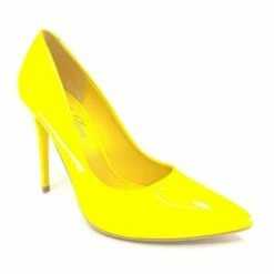 Head Over Heels: All In One Boutique Footwear Fab Pumps- Yellow