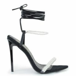 Head Over Heels: All In One Boutique Lewie Heels- Black Footwear
