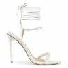 Head Over Heels: All In One Boutique Footwear Lewie Heels- White