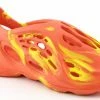Head Over Heels: All In One Boutique Footwear Puffy Sneakers- Orange Multi