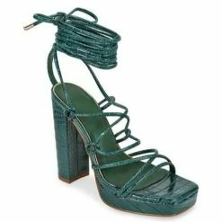Head Over Heels: All In One Boutique Footwear Ashley Heels- Green