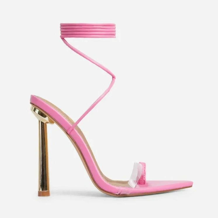 Head Over Heels: All In One Boutique Kamile Heels- Pink Footwear