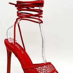 Head Over Heels: All In One Boutique Footwear Maverick Heels- Red
