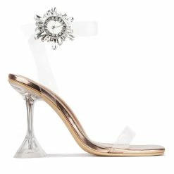 Head Over Heels: Bundle And Shoetique Stoned- Rose Gold