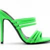 Head Over Heels: Bundle And Shoetique Kelly Heels- Green