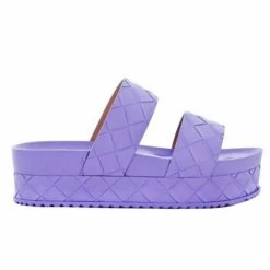 Head Over Heels: All In One Boutique So Groovy Platform Sandal- Lavender New Arrivals