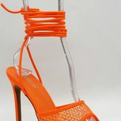 Head Over Heels: All In One Boutique Maverick Heels- Orange Footwear